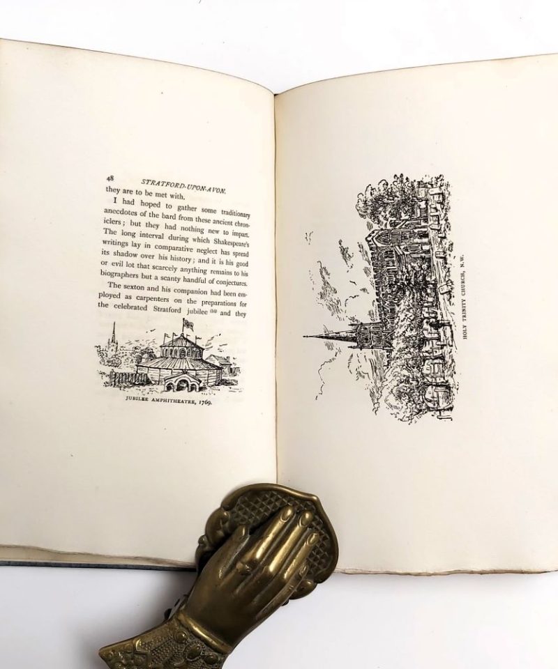 Stratford Upon Avon From Sketch Book Of Washington Irving (1)