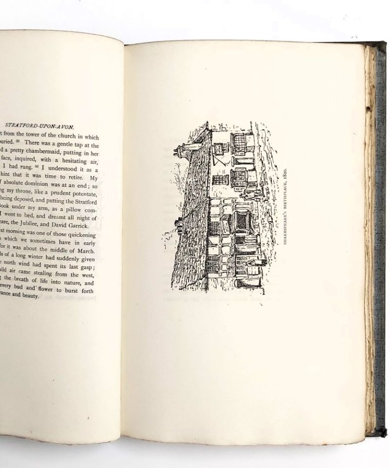 Stratford Upon Avon From Sketch Book Of Washington Irving (7)