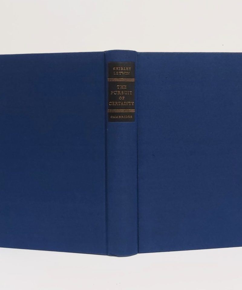 Letwin The Pursuit Of Certainty (3)