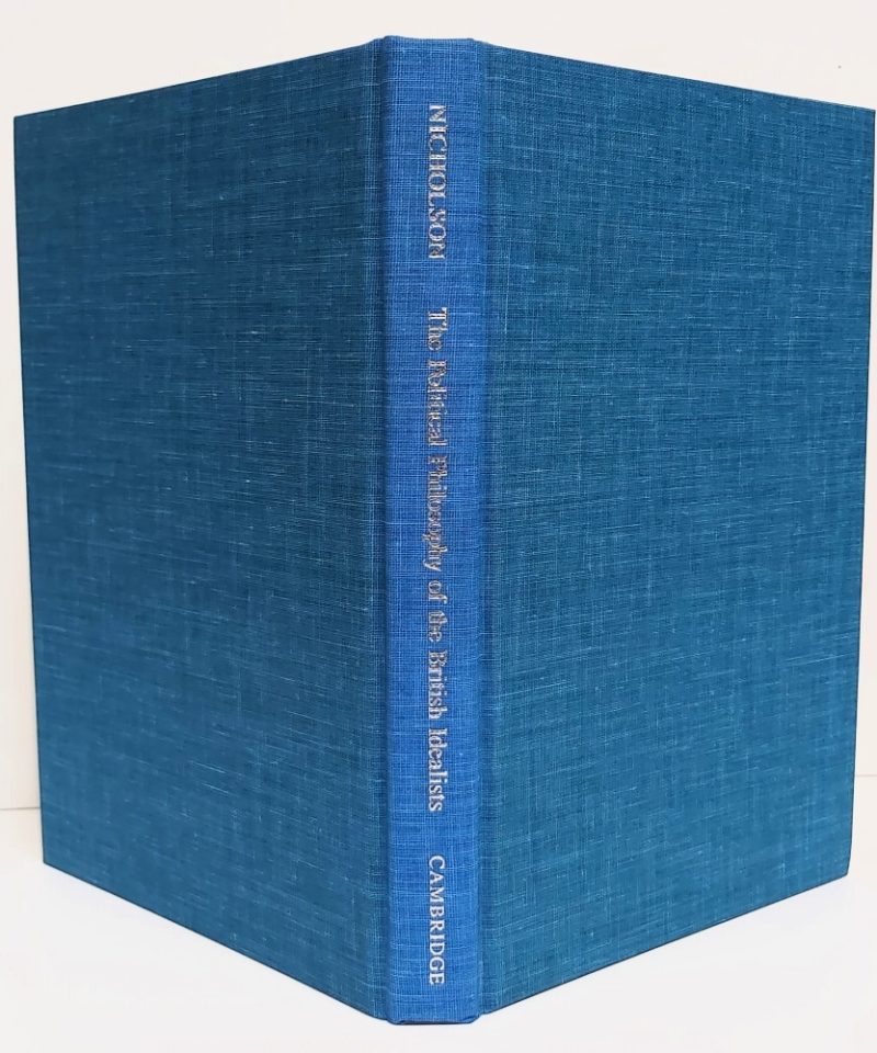 Nicholson Political Philosophy Of The British Idealists (3)