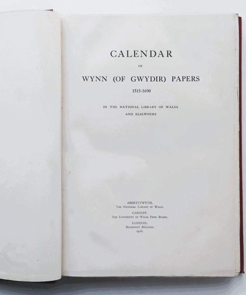 Calendar Wynn Papers (4)