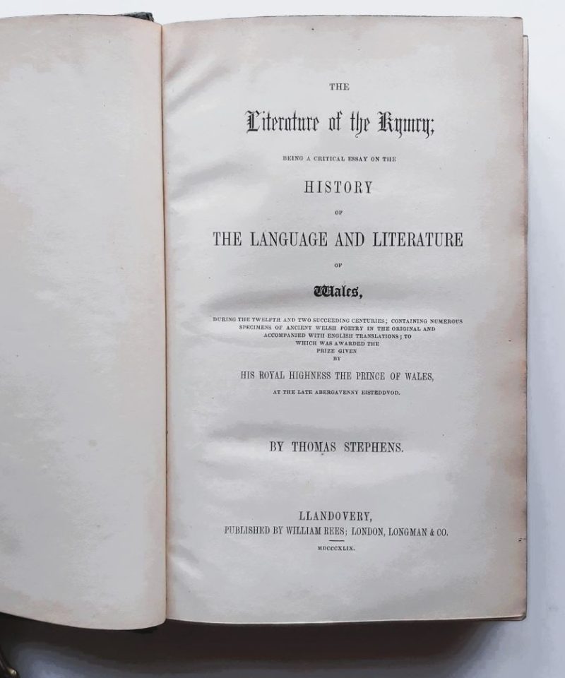 Literature of the Kymry Stephens (5)