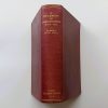 Description of Caernarvonshire 1809 1811 (2) A standing view of the book spine bound in maroon cloth, displaying clean gold-stamped lettering reading "A DESCRIPTION OF CAERNARVONSHIRE (1809-1811)", "EDMUND HYDE HALL", and "C.H.S. RECORD SERIES No. 2".