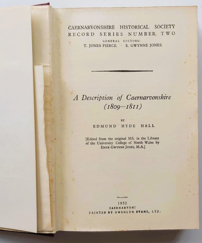 Description of Caernarvonshire 1809 1811 (4)