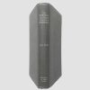 Prehistoric and Roman Remains of Denbighshire Davies (6)a Standing spine view of the book bound in dark green cloth, showing legible silver or white stamped lettering reading "THE PREHISTORIC AND ROMAN REMAINS OF DENBIGHSHIRE", "ELLIS DAVIES", and the publisher logo at the base.