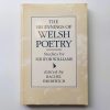 The Beginnings of Welsh Poetry Williams (7) Front cover of the paperback volume displaying blue and black typography reading "THE BEGINNINGS OF WELSH POETRY: Studies by SIR IFOR WILLIAMS, Edited by RACHEL BROMWICH" enclosed within a double-ruled border.